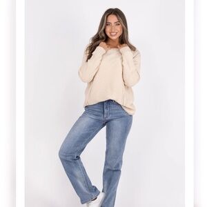 HEYSON Women’s Knitted “When you Arrived” Sweater Size 2XL